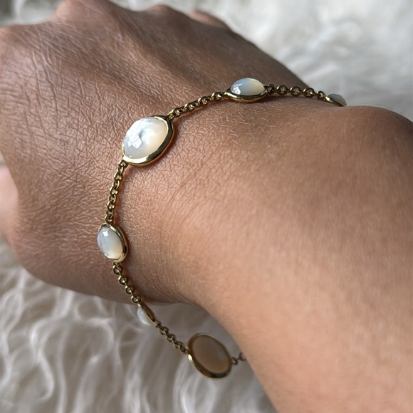❌SOLD❌Ippolita Mother of Pearl Station Bracelet - Picture 3 of 8